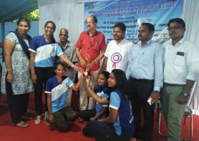 Sports Team Shines At Intercollegiate Swimming Competition