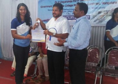 Sports Team Shines At Intercollegiate Swimming Competition