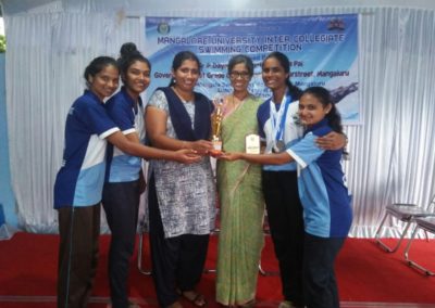 Sports Team Shines At Intercollegiate Swimming Competition