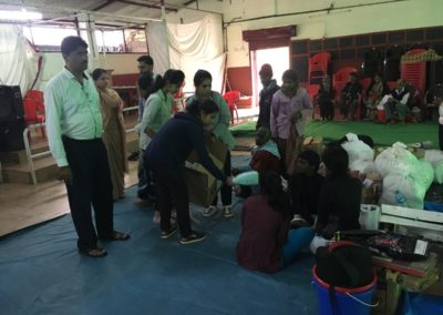 Visit To The Kodagu Flood Relief Camps