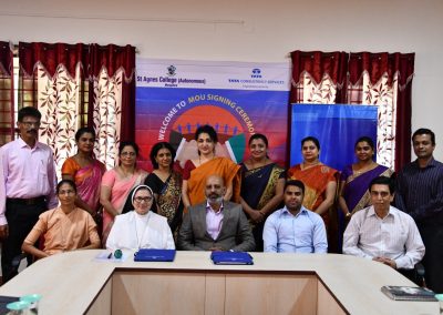 St Agnes College (Autonomous), Mangaluru signs MOU with Tata Consultancy Services to launch a new UG programme