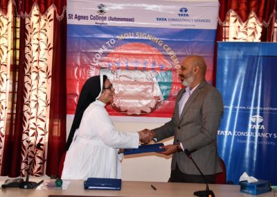 St Agnes College (Autonomous), Mangaluru signs MOU with Tata Consultancy Services to launch a new UG programme
