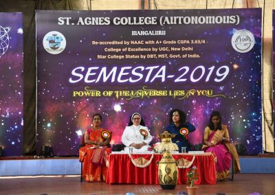National level intercollegiate fest – ‘SEMESTA 2019’ held at St. Agnes College (Autonomous), Mangaluru
