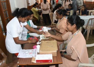 Blood Donation Camp at St Agnes College