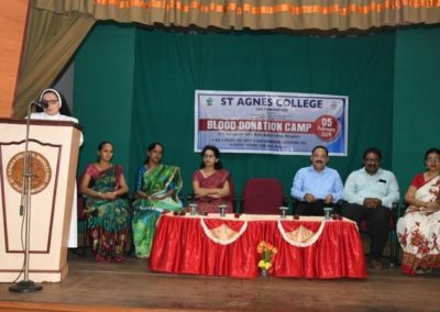 Blood Donation Camp at St Agnes College