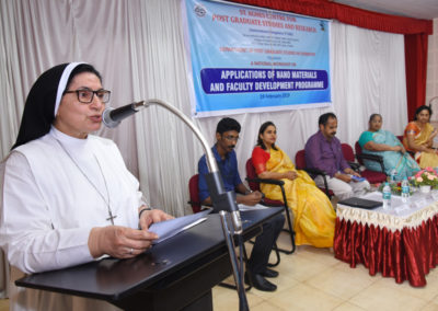 National workshop on - Applications of Nano materials and faculty development programme