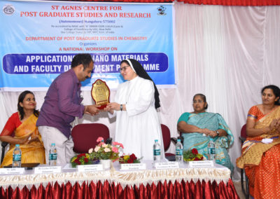 National workshop on - Applications of Nano materials and faculty development programme