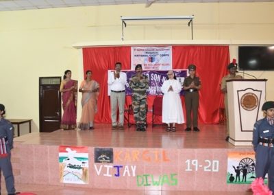 Celebration of 20th Anniversary of Kargil Vijay Diwas