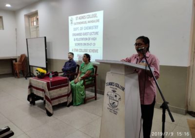 Seminar on “Higher studies and employment opportunities in physical and biological sciences”