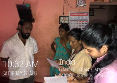 Agnes towards Community of St Agnes College (Autonomous) reaches out to Kuthar, Munnur Village to Conduct a Survey and to create awareness about Solid Waste Management