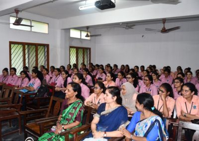 Department of Microbiology organized a seminar on Microbiology & Ayurveda