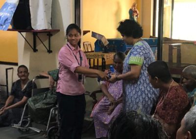 Visit to the Old Age Home