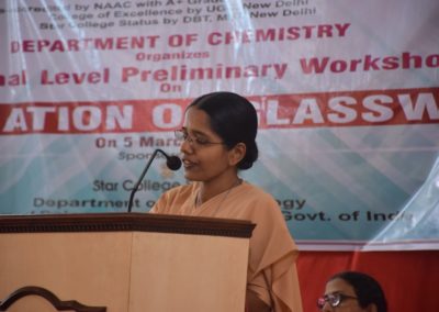 Workshop on Fabrication of Glassware