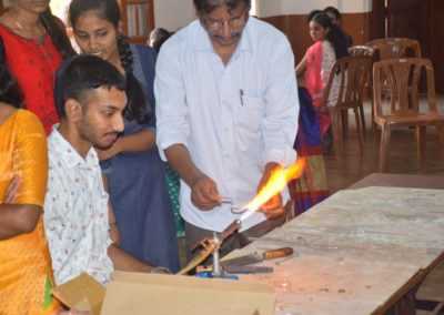 Workshop on Fabrication of Glassware