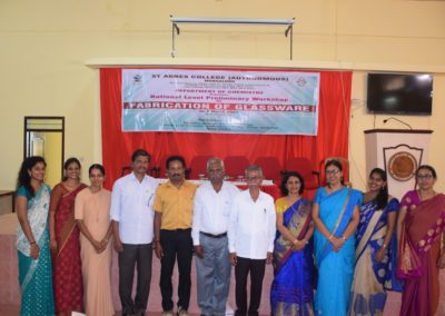 Workshop on Fabrication of Glassware