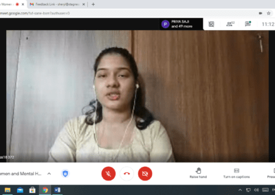 Webinar on Women And Mental Health