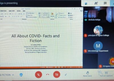 Webinar on All About Covid-Facts and Fiction