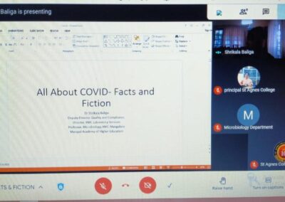 Webinar on All About Covid-Facts and Fiction