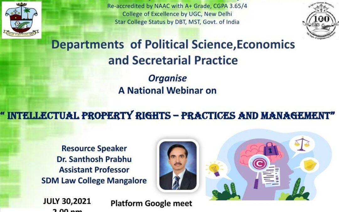 Webinar-Intellectual Property Rights