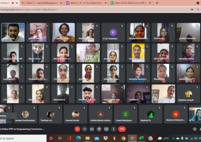 FDP on Empowering Commerce teachers for NEP