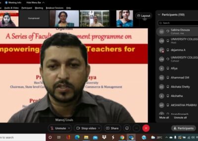 FDP on Empowering Commerce teachers for NEP