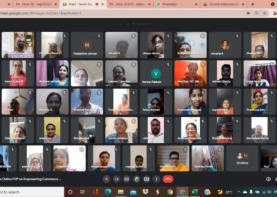 FDP on Empowering Commerce teachers for NEP