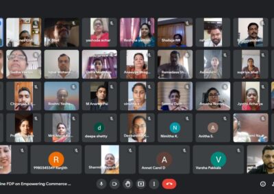 FDP on Empowering Commerce teachers for NEP