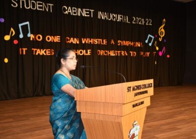 Cabinet Inaugural 2021-22