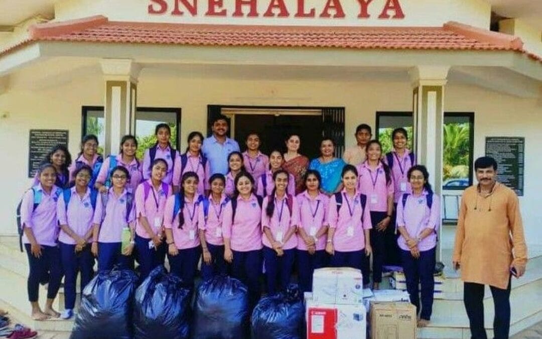 NSS visit to Snehalaya