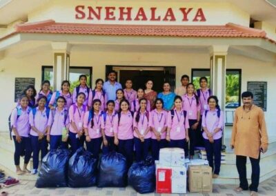 NSS visit to Snehalaya