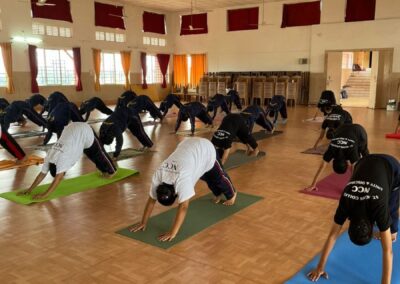 International Yoga Day Celebration by NCC