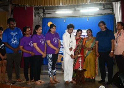 International Yoga Day Programme - NSS and Sports Association