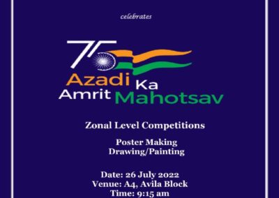 Azaadi Ka Amrith Mahotsav - Zonal Level Competition