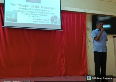 Lecture on “The scope of the Telescope”