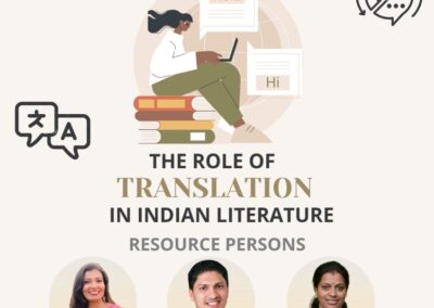 Workshop on Role of Translation in Indian Literature