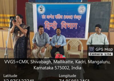 Session On Importance Of Hindi And Effects Of Film On Society