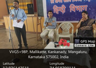 Session On Importance Of Hindi And Effects Of Film On Society