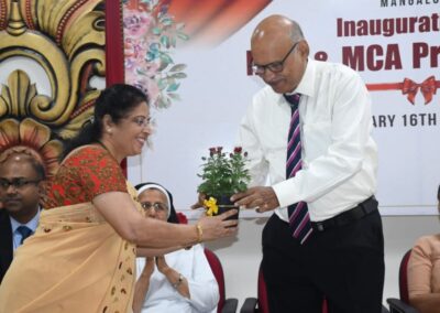 Inauguration of MBA and MCA Programmes