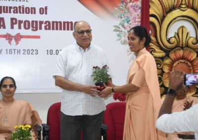 Inauguration of MBA and MCA Programmes