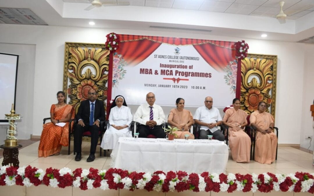 Inauguration of MBA and MCA Programmes