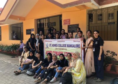 Agnes Towards Community Field Visit – Mother Teresa Home