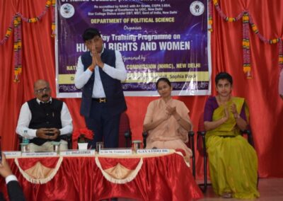 NHRC Sponsored Training Programme on Human Rights and Women