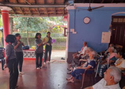 Old Age Home Visit