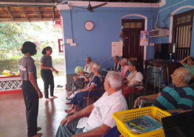 Old Age Home Visit