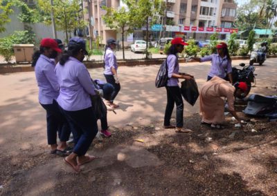 Agnes towards community-cleanliness campaign