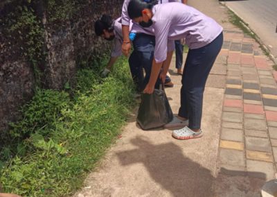 Agnes towards community-cleanliness campaign