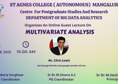 Guest Lecture on Multivariate Analysis