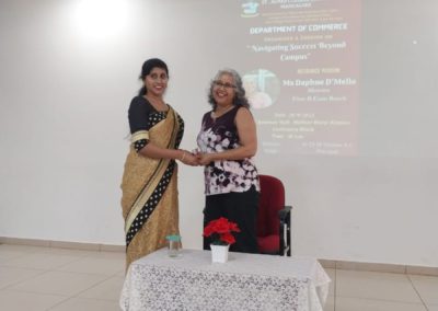 A Session on “ Navigating Success Beyond Campus”