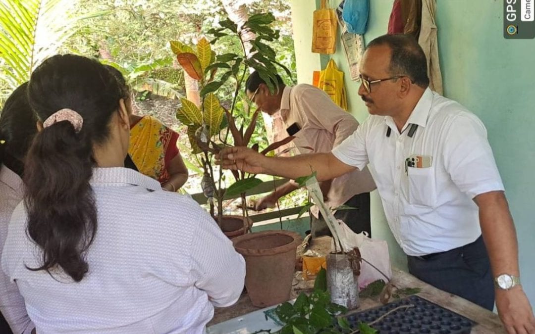 Green Initiative activity – Field Visit to Horticulture Department