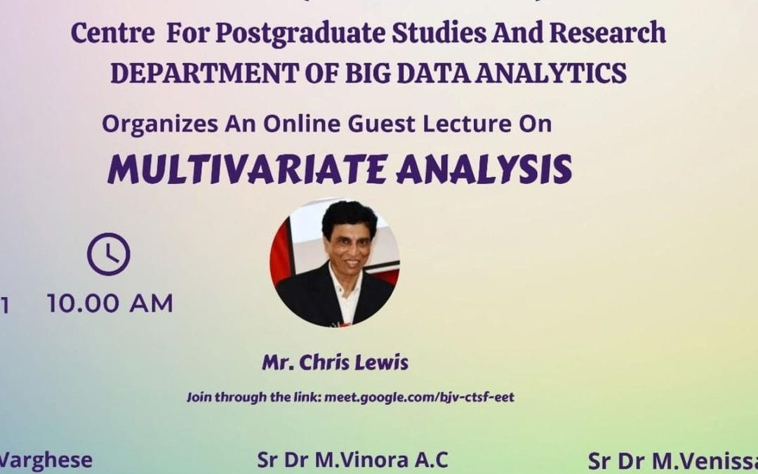 Guest Lecture on Multivariate Analysis